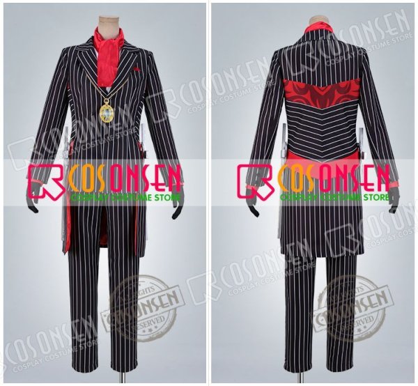 画像9: 【25%OFF】Fate/Grand Order FGO アントニオ・サリエリ コスプレ衣装 霊基再臨 第二段階 スーツ