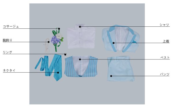 画像8: 【25%OFF】あんさんぶるスターズ あんスタ スカウト!ブライダル 瀬名泉 コスプレ衣装