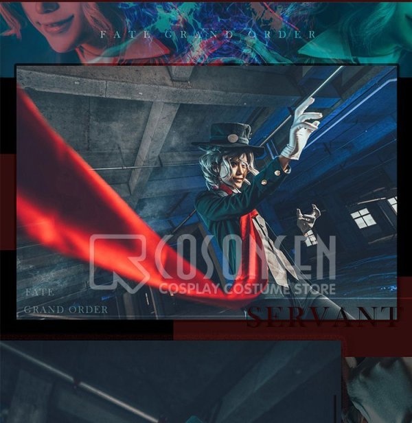 画像7: 【25%OFF】Fate/Grand Order FGO 巌窟王 エドモン・ダンテス コスプレ衣装  霊基再臨 第一段階 アヴェンジャー