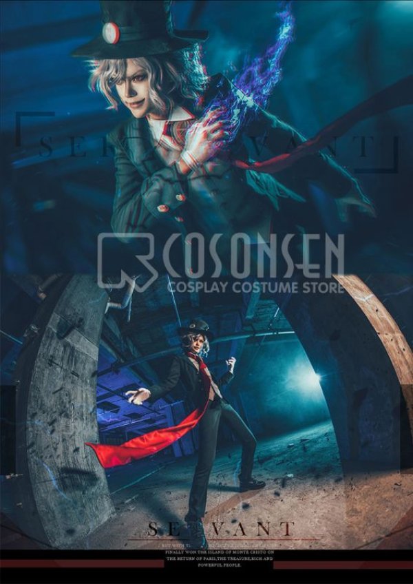 画像6: 【25%OFF】Fate/Grand Order FGO 巌窟王 エドモン・ダンテス コスプレ衣装  霊基再臨 第一段階 アヴェンジャー