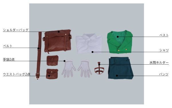 画像7: 僕のヒーローアカデミア 2期ED だってアタシのヒーロー。 緑谷出久 コスプレ衣装