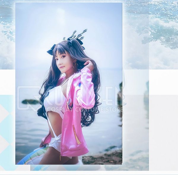 画像7: 【25%OFF】Fate/Grand Order FGO ライダー 最終再臨 イシュタル 水着 コスプレ衣装