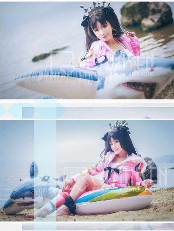 画像3: 【25%OFF】Fate/Grand Order FGO ライダー 最終再臨 イシュタル 水着 コスプレ衣装