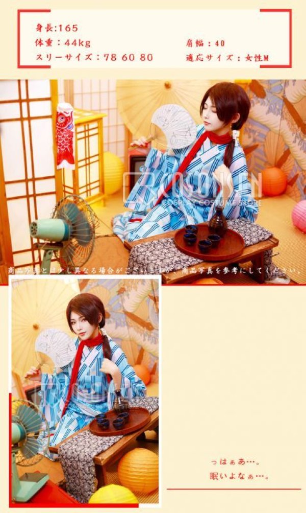 画像6: 【20%OFF】刀剣乱舞 とうらぶ 大江戸温泉 加州清光 コスプレ衣装