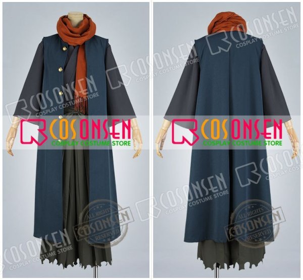 画像4: Fate/Grand Order FGO ぐだぐだ帝都聖杯奇譚 岡田以蔵 コスプレ衣装 霊基再臨 第一段階