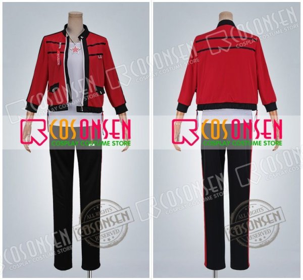 画像8: 【25%OFF】あんさんぶるスターズ あんスタ 学院祭★ドタバタの駆け出しヒーロー 流星隊 守沢千秋 コスプレ衣装