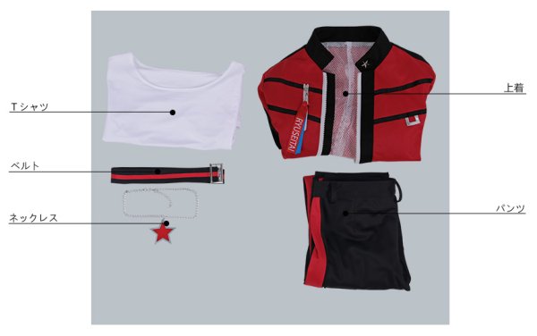 画像15: 【25%OFF】あんさんぶるスターズ あんスタ 学院祭★ドタバタの駆け出しヒーロー 流星隊 守沢千秋 コスプレ衣装