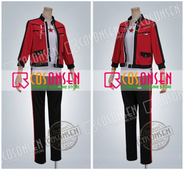 画像9: 【25%OFF】あんさんぶるスターズ あんスタ 学院祭★ドタバタの駆け出しヒーロー 流星隊 守沢千秋 コスプレ衣装