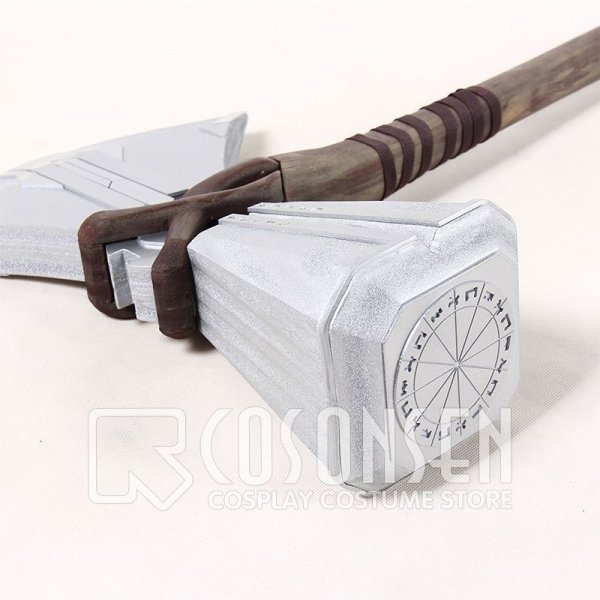 画像4: アベンジャーズ3 インフィニティ・ウォー ソー 雷神 斧 コスプレ道具