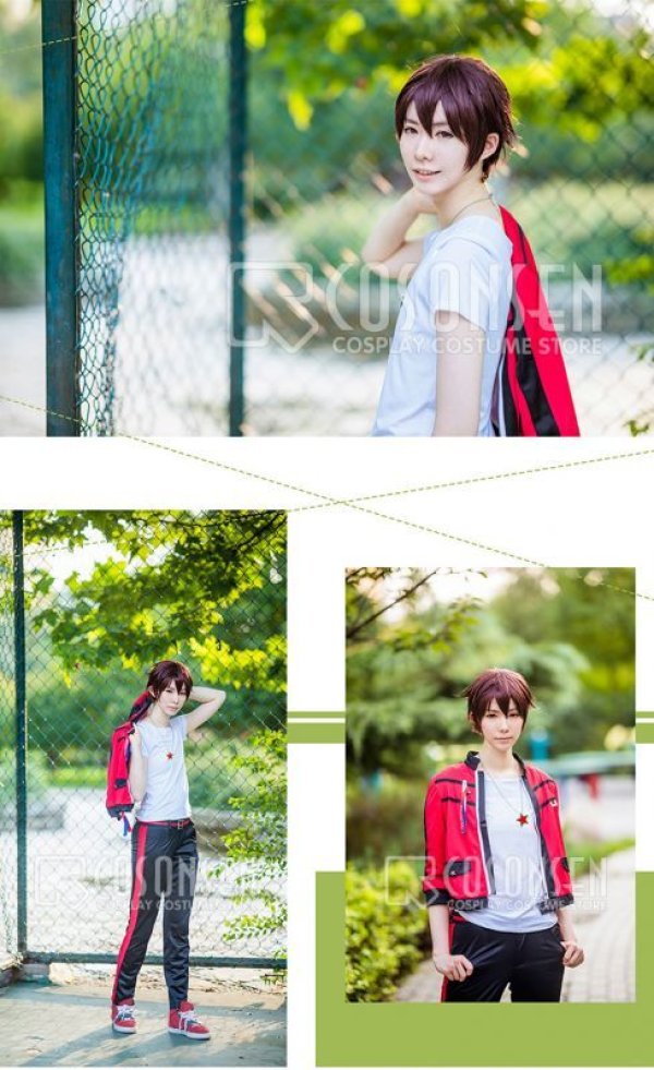 画像5: 【25%OFF】あんさんぶるスターズ あんスタ 学院祭★ドタバタの駆け出しヒーロー 流星隊 守沢千秋 コスプレ衣装