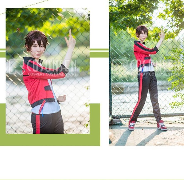 画像3: 【25%OFF】あんさんぶるスターズ あんスタ 学院祭★ドタバタの駆け出しヒーロー 流星隊 守沢千秋 コスプレ衣装