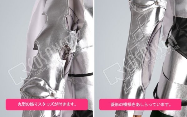 画像7: 【25%OFF】Fate/Grand Order FGO ベディヴィエール コスプレ衣装 霊基再臨 第2段階