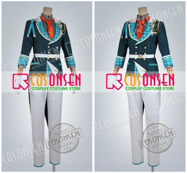 画像3: あんさんぶるスターズ あんスタ 春風*アイコニックなブックフェア 青葉つむぎ コスプレ衣装