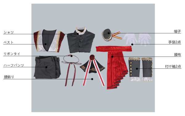 画像9: 【25%OFF】あんさんぶるスターズ あんスタ スカウト！ヴィクトリア 影片みか コスプレ衣装