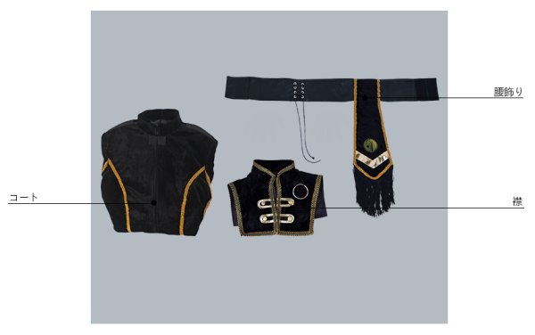 画像17: 【20%OFF】刀剣乱舞 ミュージカル2部ライブ衣装 三百年の子守唄 石切丸  コスプレ衣装