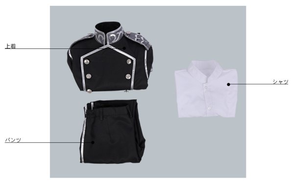 画像9: 銀河英雄伝説 Die Neue These ウォルフガング・ミッターマイヤー コスプレ衣装