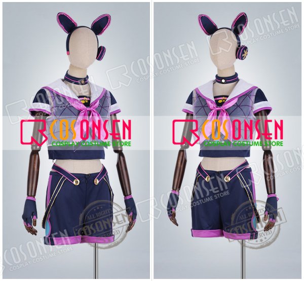 画像3: 【25%OFF】あんさんぶるスターズ あんスタ アミューズメント☆ネコとウサギのライブパーティ 真白友也 コスプレ衣装