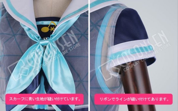 画像6: あんさんぶるスターズ あんスタ アミューズメント☆ネコとウサギのライブパーティ 仁兎なずな コスプレ衣装