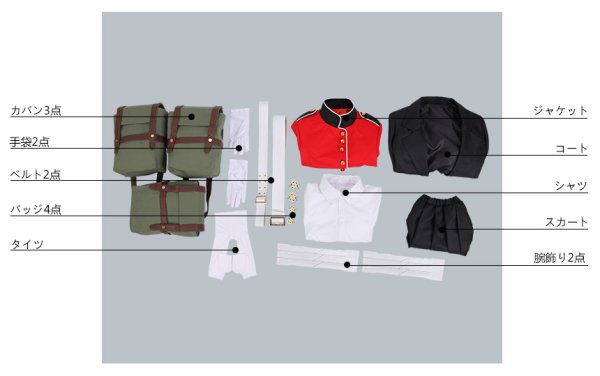 画像19: 【25%OFF】Fate/Grand Order FGO ナイチンゲール コスプレ衣装 霊基再臨 第3段階