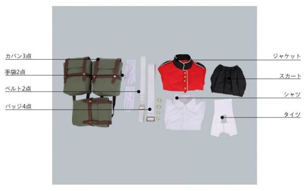 画像11: 【25%OFF】Fate/Grand Order FGO ナイチンゲール コスプレ衣装 霊基再臨 第2段階