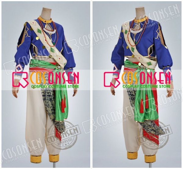 画像3: 【25%OFF】あんさんぶるスターズ あんスタ 灼熱!南国景色とサマーバカンス 伏見弓弦 コスプレ衣装