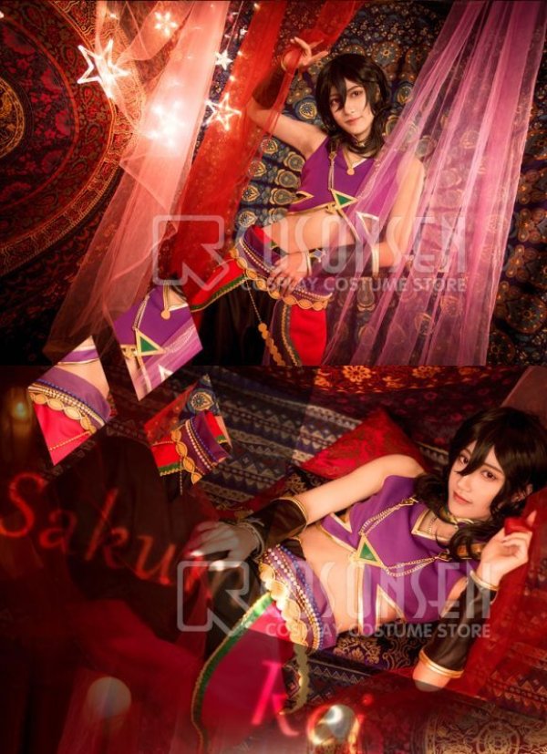 画像3: 【25%OFF】あんさんぶるスターズ あんスタ 灼熱!南国景色とサマーバカンス 朔間零 コスプレ衣装