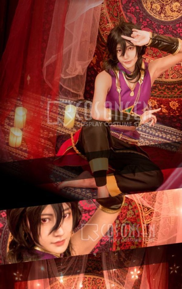 画像4: 【25%OFF】あんさんぶるスターズ あんスタ 灼熱!南国景色とサマーバカンス 朔間零 コスプレ衣装