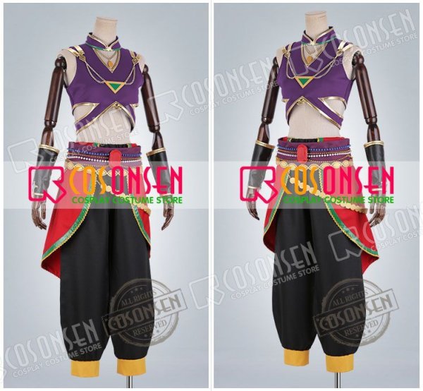 画像9: 【25%OFF】あんさんぶるスターズ あんスタ 灼熱!南国景色とサマーバカンス 朔間零 コスプレ衣装