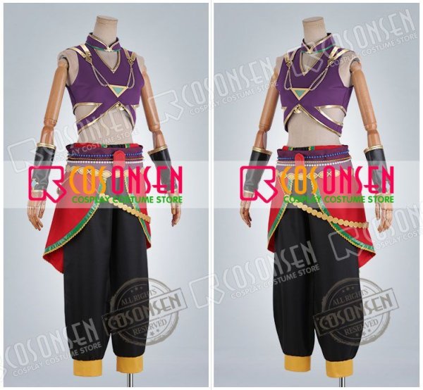 画像3: 【25%OFF】あんさんぶるスターズ あんスタ 灼熱!南国景色とサマーバカンス 羽風薫 コスプレ衣装