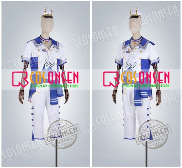 画像11: あんさんぶるスターズ あんスタ スカウト!ブルーフィラメント 月永レオ コスプレ衣装