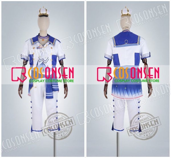 画像10: あんさんぶるスターズ あんスタ スカウト!ブルーフィラメント 月永レオ コスプレ衣装