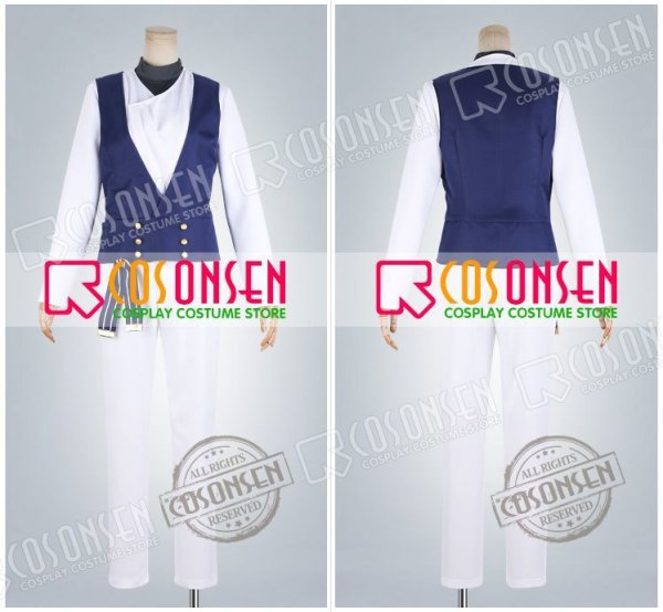 画像4: 【25%OFF】あんさんぶるスターズ あんスタ Saga*かけ上がるレインボーステージ 椚章臣 コスプレ衣装