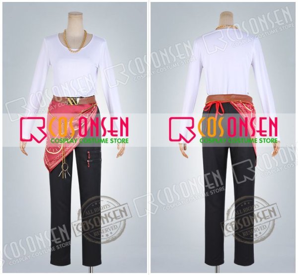 画像13: 【25%OFF】あんさんぶるスターズ あんスタ Saga*かけ上がるレインボーステージ 守沢千秋 コスプレ衣装 刺繍版