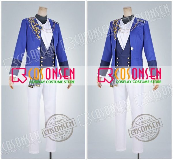 画像3: 【25%OFF】あんさんぶるスターズ あんスタ Saga*かけ上がるレインボーステージ 椚章臣 コスプレ衣装