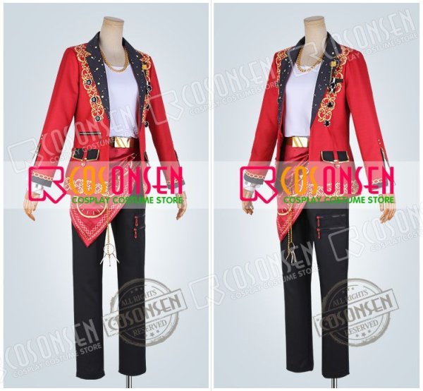 画像3: 【25%OFF】あんさんぶるスターズ あんスタ Saga*かけ上がるレインボーステージ 守沢千秋 コスプレ衣装