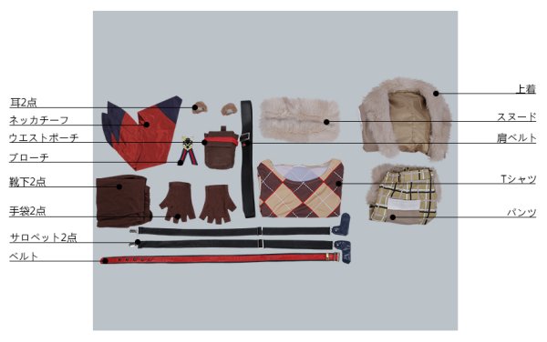 画像10: 【25%OFF】あんさんぶるスターズ あんスタ スカウト!秋の森 仙石忍 コスプレ衣装