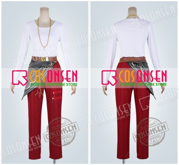 画像4: 【25%OFF】あんさんぶるスターズ あんスタ Saga*かけ上がるレインボーステージ 佐賀美陣 コスプレ衣装