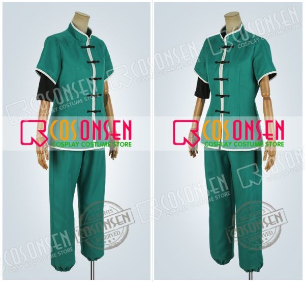 画像3: 僕のヒーローアカデミア カンフーコスチューム 緑谷出久 コスプレ衣装