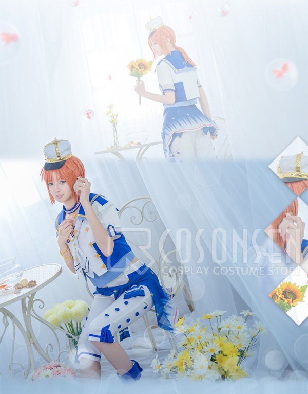 画像7: あんさんぶるスターズ あんスタ スカウト!ブルーフィラメント 月永レオ コスプレ衣装