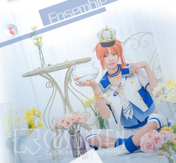 画像5: あんさんぶるスターズ あんスタ スカウト!ブルーフィラメント 月永レオ コスプレ衣装