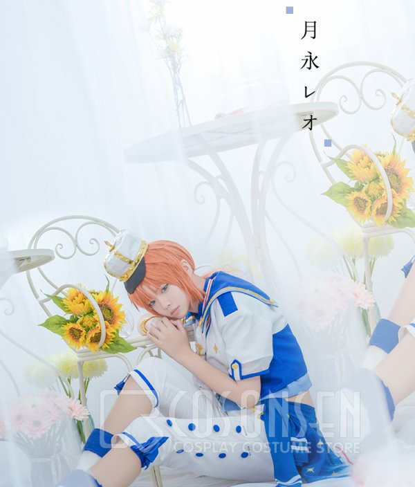 画像3: あんさんぶるスターズ あんスタ スカウト!ブルーフィラメント 月永レオ コスプレ衣装