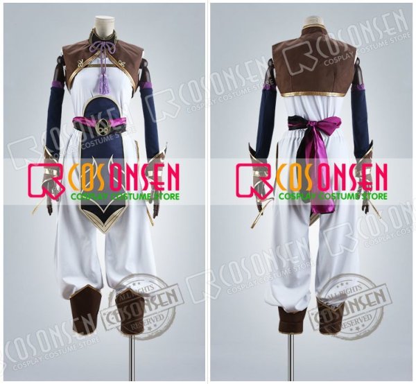 画像4: 【25%OFF】Fate/Grand Order FGO 蘭陵王 コスプレ衣装 霊基再臨 最終再臨