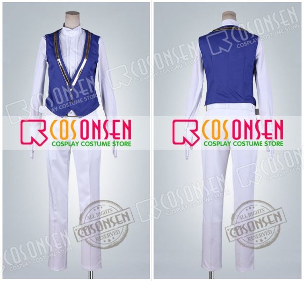 画像4: 【25%OFF】あんさんぶるスターズ あんスタ 旧fine  青葉つむぎ コスプレ衣装