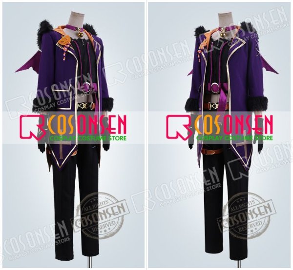 画像3: 【25%OFF】あんさんぶるスターズ あんスタ スカウト! 噪音◆渦巻くホラーナイトハロウィン 衣更真緒 コスプレ衣装