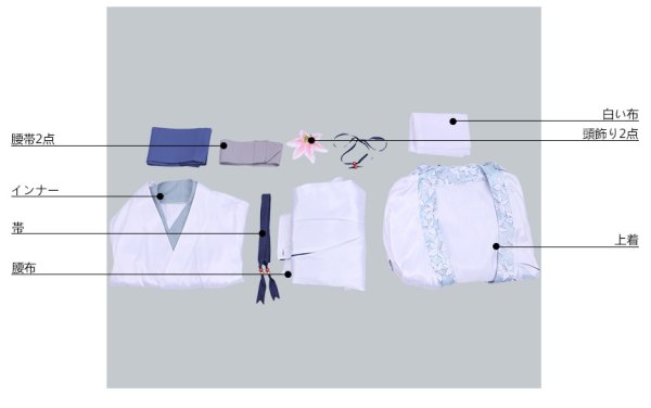 画像6: 【25%OFF】Fate/Grand Order FGO 荊軻 コスプレ衣装 霊基再臨 第2段階