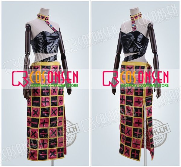 画像3: ジョジョの奇妙な冒険 第5部 トリッシュ・ウナ コスプレ衣装
