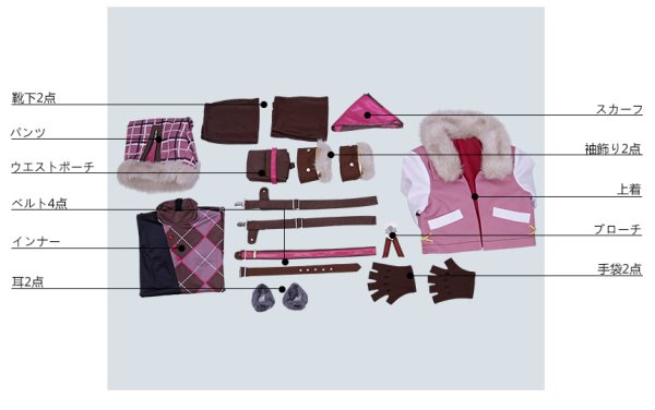 画像8: 【25%OFF】あんさんぶるスターズ あんスタ スカウト!秋の森 仁兎なずな コスプレ衣装