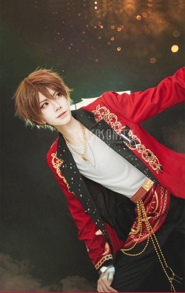 画像6: 【25%OFF】あんさんぶるスターズ あんスタ Saga*かけ上がるレインボーステージ 守沢千秋 コスプレ衣装 刺繍版