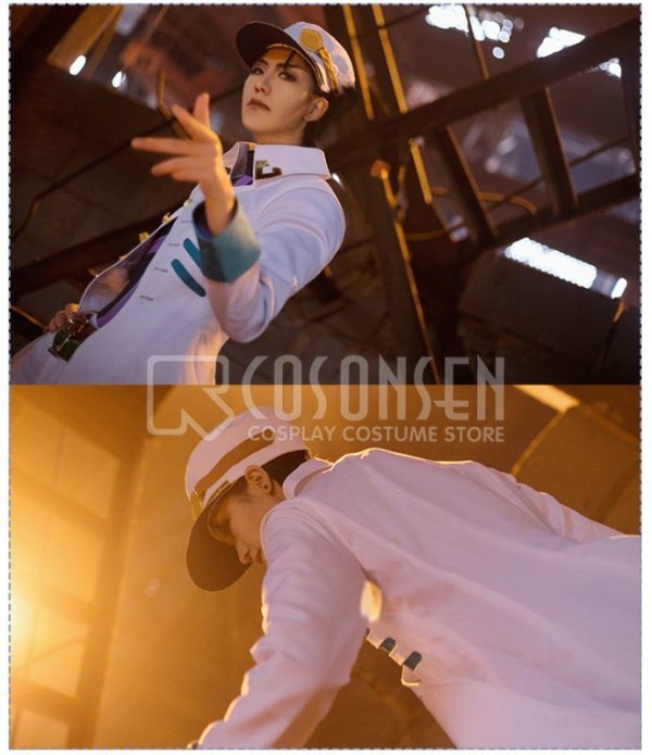 画像7: ジョジョの奇妙な冒険 第5部 黄金の風 空条承太郎 コスプレ衣装