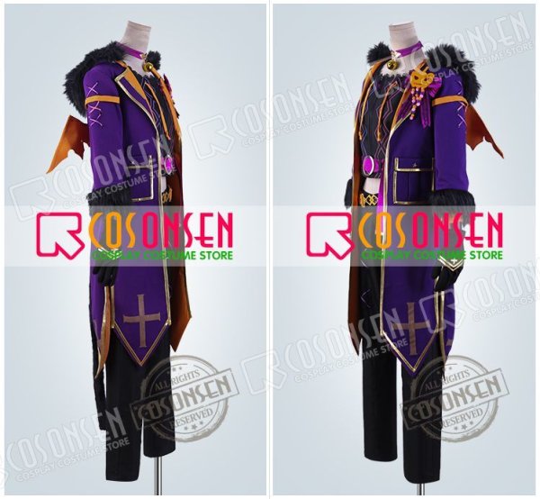 画像3: 【25%OFF】あんさんぶるスターズ あんスタ スカウト!噪音◆渦巻くホラーナイトハロウィン 遊木真 コスプレ衣装